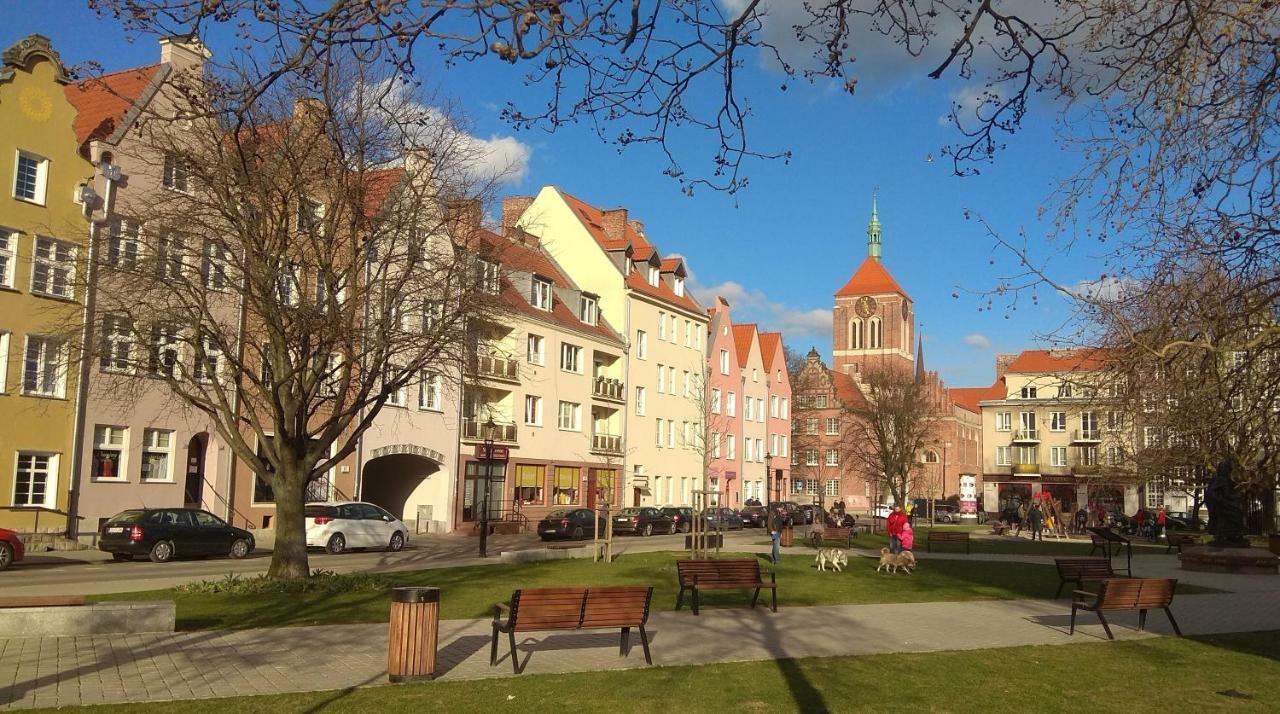 Debowa Grobla Lejlighed Gdańsk Eksteriør billede